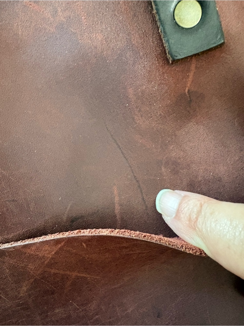 Portland Leather Goods Large Classic Tote Bag. - Picture 12 of 16
